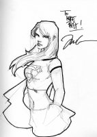 Supergirl by Jim Lee Comic Art